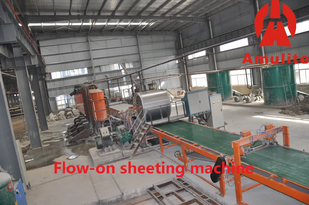 China Amulite Group Full Automatic Fiber Cement Board Calcium Silicate Sheet Production Line